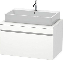 Модуль под раковину DuraStyle 90х54,8х51,2 см, без консоли, белый матовый, Duravit DS531301818 Duravit