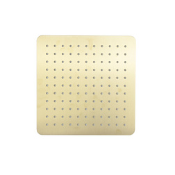 Лейка верхнего душа Hydrotherapy 30 см, square, золото, с держателем, Ramon Soler RK300OC Ramon Soler