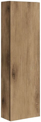 Шкаф Rythmik 30х14х96 см, квебекский дуб, 2 стеклянные полки, 1 встроенная, шарниры слева, левый, Jacob Delafon EB1058G-E10 Jacob Delafon