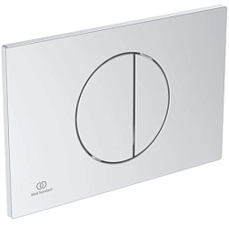 Клавиша смыва Oleas M5 цвет серебро, пластик, механическая, Ideal Standard R0503SI Ideal Standard