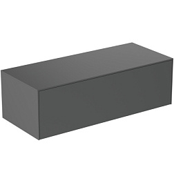 Тумба для ванной Conca антрацит матовый, подвесной монтаж 120х50,5х37 см, Ideal Standard T4314Y2 Ideal Standard