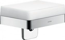 Настенный дозатор Universal Accessories с полкой, хром, с держателем, Axor 42819000 Axor
