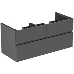 Модуль под раковину Finesse 120х50,5х55 см, 4 ящика, антрацит матовый (лак), Ideal Standard E3399Y2 Ideal Standard
