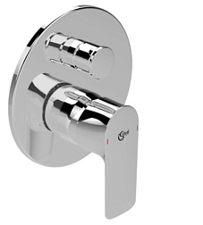 Лицевая часть встраиваемого смесителя Connect Air металлическая рукоятка, 2 функции, Ideal Standard A7035AA Ideal Standard