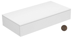 Тумба для ванной Edition 400 1 ящик, дуба антрацит, подвесной монтаж 105х53,5х19,9 см, Keuco 31750860000 Keuco