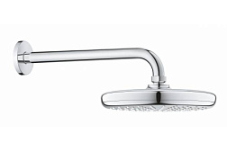 Лейка верхнего душа Tempesta 21 см, round, с держателем, Grohe 26412000 Grohe