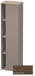 Шкаф-колонна DuraStyle 50х36х180 см, корпус-базальт матовый, фронт-орех темный, правый, подвесной монтаж, Duravit DS1249R2143 Duravit