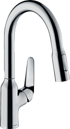 Смеситель для кухни Focus M42 овальный излив, поворотный излив, Hansgrohe 71821000 Hansgrohe