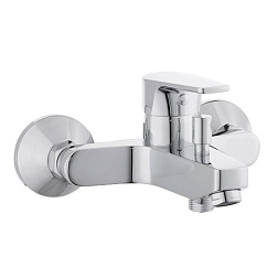 Настенный смеситель Esla неповоротный излив, с выходом на душ (без лейки), Ideal Standard BC229AA Ideal Standard