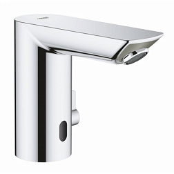 Сенсорный смеситель на раковину BauCosmopolitan питание от сети, упр. t° на корпусе, Grohe 36453000 Grohe