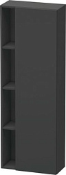 Шкаф-колонна DuraStyle 50х24х140 см, графит матовый, правый, подвесной монтаж, Duravit DS1238R4949 Duravit