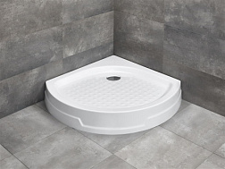 Поддон Rodos B Compact 90х90х16,5 см, четверть круга, акриловый, Radaway 4D99155-03 Radaway