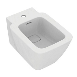 Биде Strada II 36х54 см, c керамической накладкой, подвесное, без крышки, Ideal Standard T456801 Ideal Standard