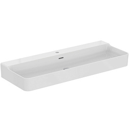 Подвесная раковина Conca 120х45х12,5 см, санфарфор, с отв. под смеситель, Ideal Standard T369401 Ideal Standard