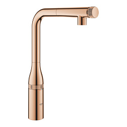 Смеситель для кухни с выдвижной лейкой Essence SmartControl теплый закат, бронза, Grohe 31615DA0 Grohe