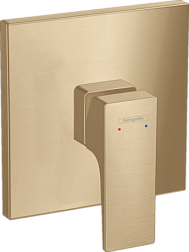 Лицевая часть встраиваемого смесителя Metropol 1 функция, бронза, Hansgrohe 32565140 Hansgrohe