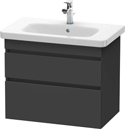 Модуль под раковину DuraStyle 73х44,8х61 см, графит матовый, Duravit DS648104949 Duravit