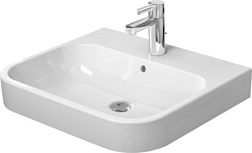 Подвесная раковина Happy D.2 60х50,5х17 см, санфарфор, Duravit 2318600000 Duravit