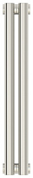 Отопительный дизайн-радиатор Эстет 9х50 см, 2 секции, состаренная бронза, двухрядный коаксиальный, Сунержа 05-0332-5002 Сунержа