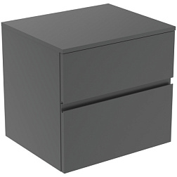 Модуль под раковину Finesse 60х50,5х55,8 см, со столешницей, антрацит матовый (лак), Ideal Standard E3433Y2 Ideal Standard