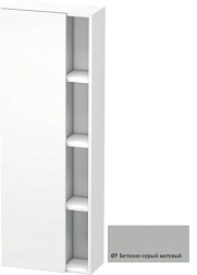 Шкаф-колонна DuraStyle 50х24х140 см, корпус-белый матовый, фронт-бетонно-серый матовый, левый, подвесной монтаж, Duravit DS1238L0718 Duravit