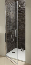 Душевая дверь в нишу Contra 80х200 см, прозрачное стекло, реверсивная, 6 мм, Jacob Delafon E22T80-GA Jacob Delafon