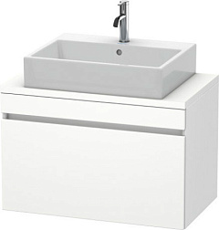 Модуль под раковину DuraStyle 80х47,8х51,2 см, без консоли, белый матовый, Duravit DS530201818 Duravit