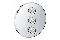 Лицевая часть встраиваемого вентиля Grohtherm SmartControl хром, Grohe 29122000 Grohe