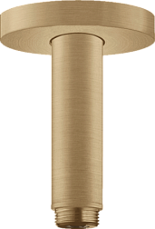 Потолочный кронштейн для верхнего душа шлифованная, 10 см, бронза, Hansgrohe 27393140 Hansgrohe