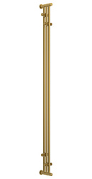 Водяной полотенцесушитель Хорда 19,5х180 см, вертикальное подключение, золото матовое, Сунержа 032-4124-1800 Сунержа