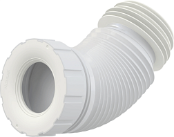 Гофра для унитаза 230–530 мм, Alcaplast A97SN Alcaplast