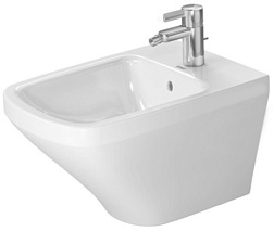 Биде DuraStyle 37х54 см, wondergliss, с креплением, подвесное, без крышки, Duravit 22871500001 Duravit