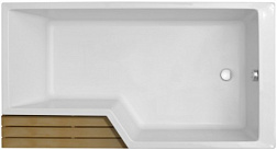 Акриловая ванна Bain-Douche Neo 150х80 см, правосторонняя, асимметричная, Jacob Delafon E6D119R-00 Jacob Delafon