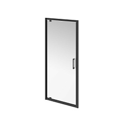 Душевая дверь Vetro 90х195 см, матовый профиль, 6 мм, черный профиль, Kerama Marazzi VE.90.PD.BLK.M Kerama Marazzi