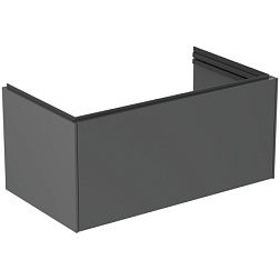 Модуль под раковину Conca 80х44х37 см, антрацит матовый, система push-to-open, Ideal Standard T5573Y2 Ideal Standard