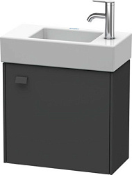Модуль под раковину Brioso 48,4х23,9х44,2 см, правая, графит матовый, Duravit BR4051R4949 Duravit