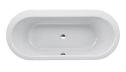 Акриловая ванна Solutions 180х80 см, врезная, овальная, Laufen 2.2451.0.000.000.1 Laufen