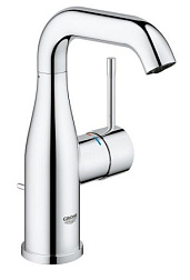 Смеситель для умывальника Essence m-size, поворотный излив, с донным клапаном, Grohe 23462001 Grohe