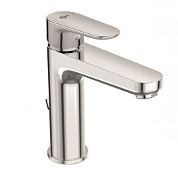 Смеситель для умывальника Cerafine О картридж 28 мм, неповоротный излив, с донным клапаном, Ideal Standard BC699AA Ideal Standard