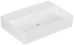 Подвесная раковина Memento 2.0 60х42х13,5 см, TitanCeram, с отв. под смеситель, Villeroy&Boch 4A226LR1 Villeroy&Boch