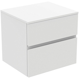 Модуль под раковину Finesse 60х50,5х55,8 см, со столешницей, белый матовый (лак), Ideal Standard E3433Y1 Ideal Standard