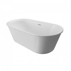 Акриловая ванна Arquitect 172х78 см, цвет белый матовый, овальная, Noken N710001221 Noken
