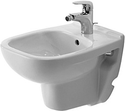 Биде D-Code 35х48 см, подвесное, без крышки, Duravit 22371500002 Duravit