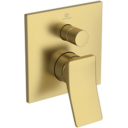 Встраиваемый в стену смеситель без излива Conca 2 функции, золото шлифованное, Ideal Standard A7377A2 Ideal Standard