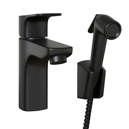 Гигиенический душ со смесителем на раковину Viva Style черный, чёрный цвет, Paini P4YO205/574 Paini