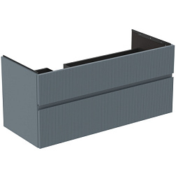 Модуль под раковину Finesse 120х50,5х55 см, левосторонний, пепельно-голубой матовый, Ideal Standard E3447UQ Ideal Standard