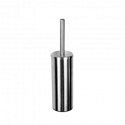 Настенный ёршик матовый, round, хром, Nofer 09073.S Nofer