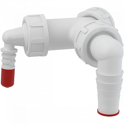 Отводная труба для раковины с двумя штуцерами, Alcaplast P149Z Alcaplast