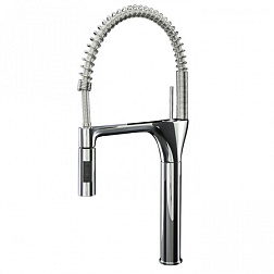 Смеситель для кухни с выдвижной лейкой Kitchen Swing 2 режима, Fima Carlo Frattini F7027CR Fima Carlo Frattini