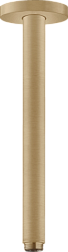 Потолочный кронштейн для верхнего душа шлифованная, 30 см, бронза, Hansgrohe 27389140 Hansgrohe